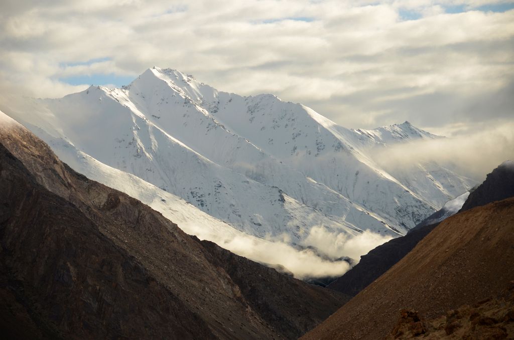 27 Looking Back At Mountains Above Sarak Camp As Trail Nears Kotaz On Trek To K2 North Face In China